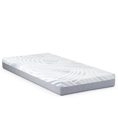 8"/10" Twin Xl Cooling Adjustable Bed Memory Foam Mattress W/ 32% Ice Silk Cover