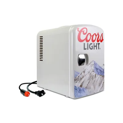 Mini réfrigérateur électrique portatif Coors Light (6 canettes) CL04