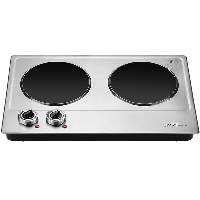 Cusimax Portable Electric Stove, 1600W Infrared Single Burner Heat