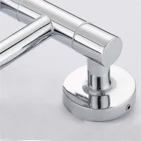 Rotary Towel Rack With 4 Swivel Bars, Wall-mounted Stainless Steel Towel Holder