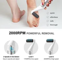 Electric Foot File Callus Remover Rechargeable Foot Scrubber