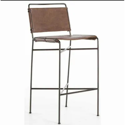 Emery Industrial Counter Stool- Set Of 3