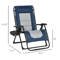 Lounge Chair, Blue