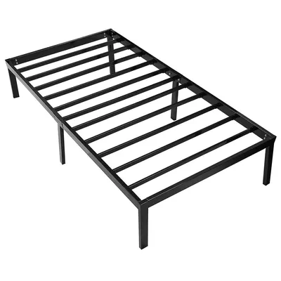 Twin Size Metal Bed Frame Platform Bed With High Load Capacity 881 Lbs