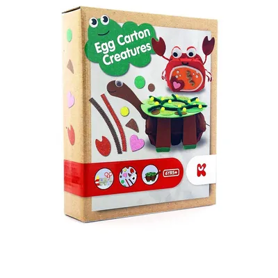 Make Your Own Egg Carton Creatures