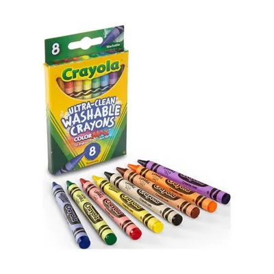 Washable Crayons 8 Ct