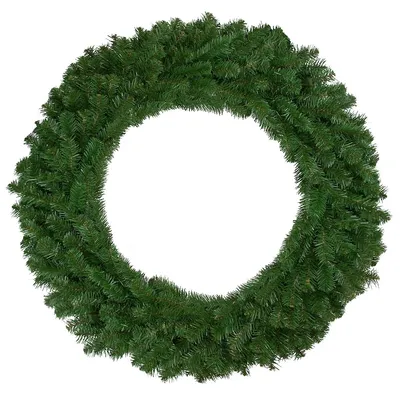 Deluxe Dorchester Pine Artificial Christmas Wreath, -inch