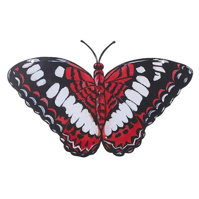 Metal Butterfly Wall Decor (admiral)
