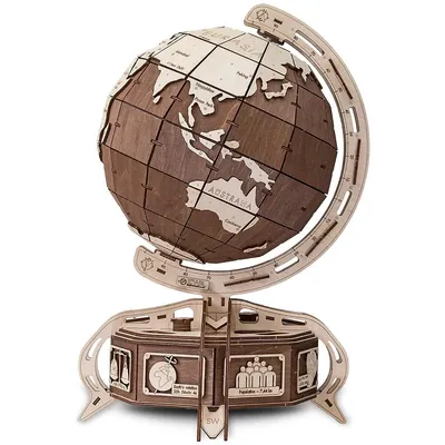 Diy Globe - 393 Pc 3d Puzzle