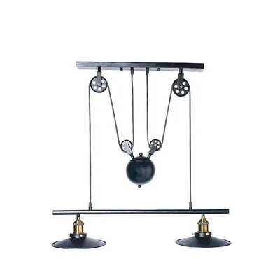 Pendant Light, Height 27.5 '', From The Webber Collection, Black