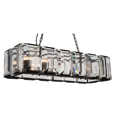 Jacquet 12 Light Chandelier With Black Finish