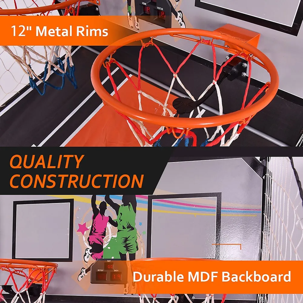 Costway Over-The-Door Mini Basketball Hoop