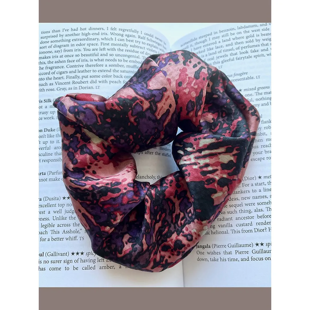 100% Silk Head Scarf Silk Scarf for Hair 100% Silk Cabernet