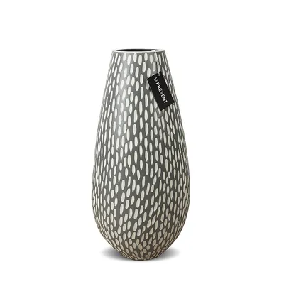 Drop Wide Tall Ceramic Vase 13.7 In. Height