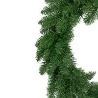 Everett Pine Artificial Christmas Wreath, 24-inch, Unlit