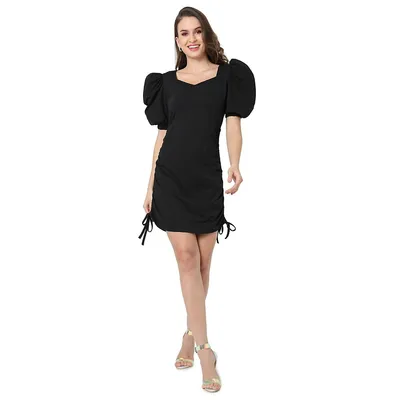 Butterfly Sleeves Casual Dress