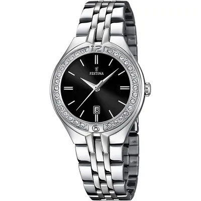 Mademoiselle Stainless Steel Watch In Silver