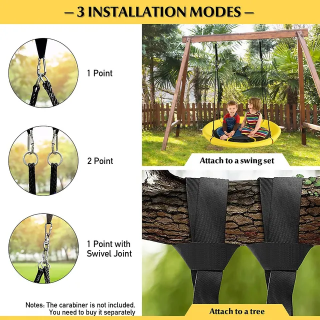 Costway Extra Large Heavy Duty A-Frame Steel Swing Stand