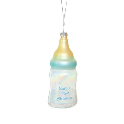 Hanging Baby Bottle Ornament (pack Of 4