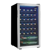 Dwc036a1bssdb-6 36 Bottle Free-standing Wine Cooler In Stainless Steel