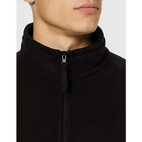 Mens Plain Micro Fleece Full Zip Jacket (layer Lite