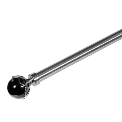25/28mm Drape Pole Set (black Pearl