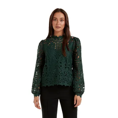 Sophie Lace Shell Blouse