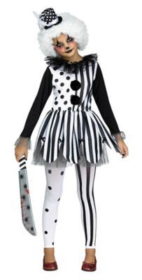 Killer Clown Girl Costume
