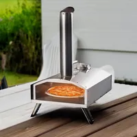12" Wood Pellet Pizza Oven With Rotating Stone