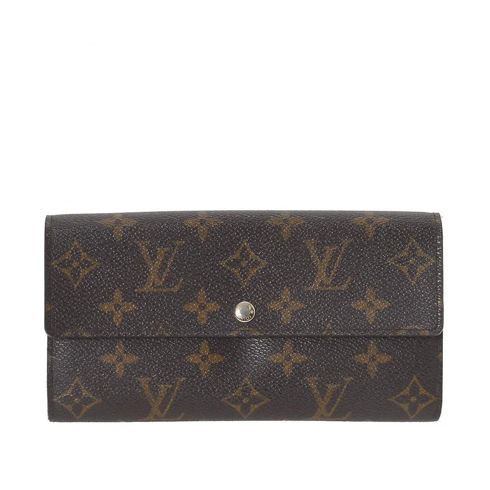 Brown Louis Vuitton Monogram Vivienne Shanghai Sarah Wallet