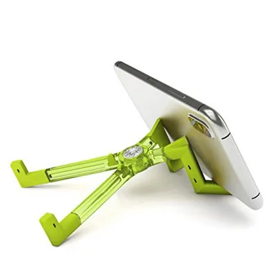 Universal Cell Phone Stand - Folding Holder Compatible With All Smartphones Including Iphone And Android