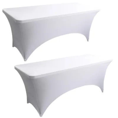 2 Pack Spandex Table Cloth Cover