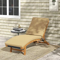 Patio Chair Cushion Pillow With Backrest, Ties, For Lounge