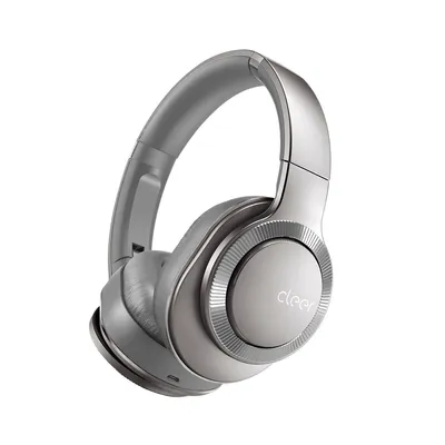Hybrid Noise Cancelling Over Ear Headphones - Wireless, Bluetooth, Optimized Ambient Awareness Technology | Hands Free Control Google Assistant 20hr Battery + Fast Charge