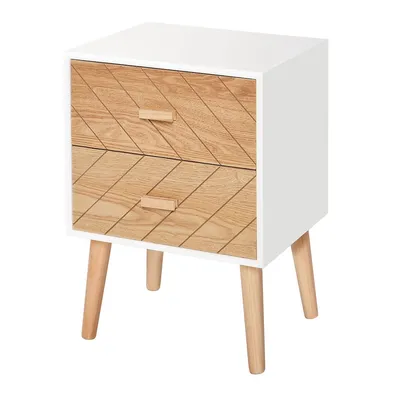 Nightstand Bedside Table Side Table With Drawers