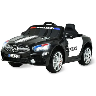 12v Mercedes-benz Sl500 Kids Ride On Car With Remote Control, Music, Horn, Spring Suspension, Safety Lock