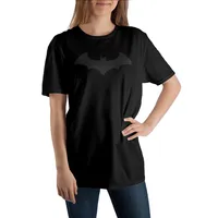 Dc Comics Batman Logo Mens Black T-shirt