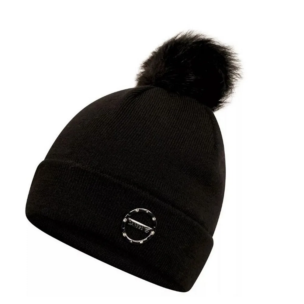 ladies black beanie
