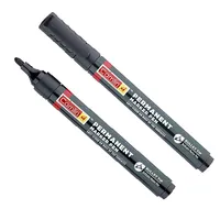 2 Pcs Camlin Permanent Marker Pen For Precision Markings Office & School Supplies