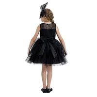 Girls Tulle Party Dress With A Bow