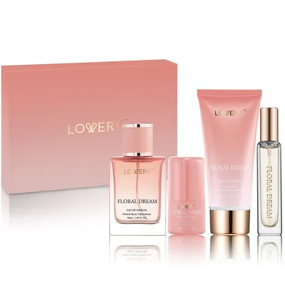 5-pc. Floral Dream Gift Set With Eau De Parfum, Deodorant, Lotion & Cologne