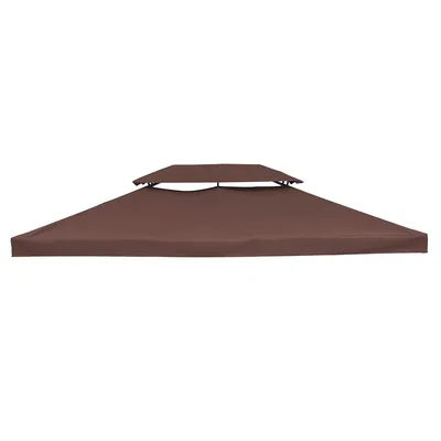 13x10' Replacement Canopy Top Brown