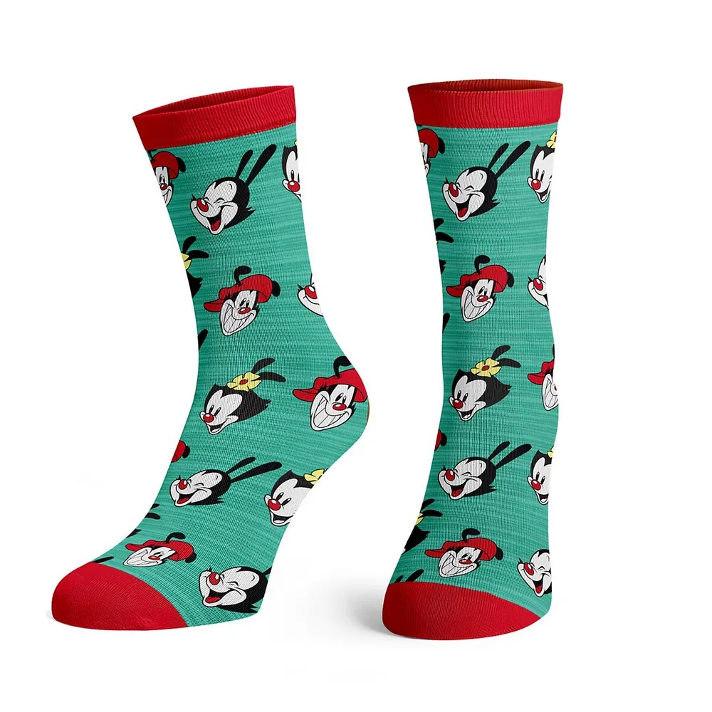 Bioworld The Ren & Stimpy Show Character Collage Crew Socks