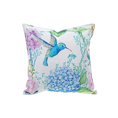 Outdoor Waterproof Cushion Hummingbird - Set Of 2