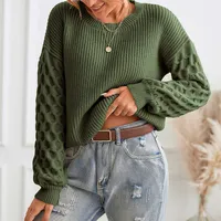 Women's Honeycomb Knit Sweater