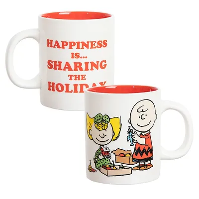 Peanuts Charlie And Sally 16 Oz Ceramic Mug