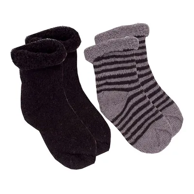 2-pack Terry Newborn Socks