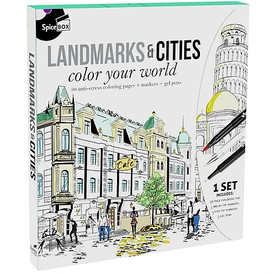 Landmarks & Cities - Color Your World