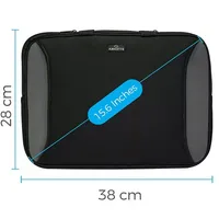 15.6" Laptop Sleeve Case for MacBook Pro 13/14, Dell XPS 13,Chromebook 14
