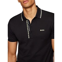 Slim-Fit Short-Sleeve Polo Shirt